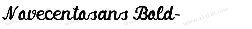 Novecentosans Bold字体转换